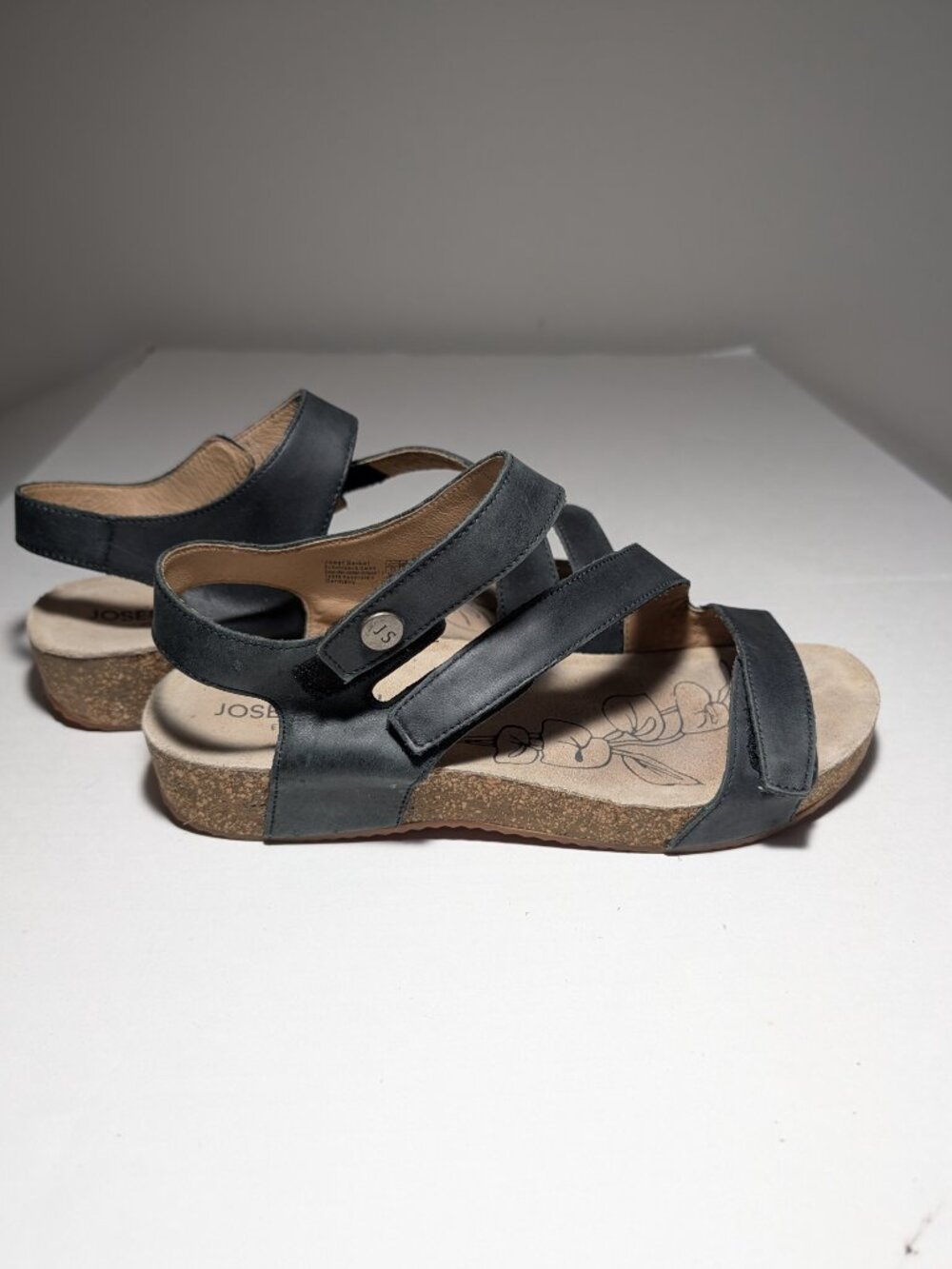 Josef Seibel Tonga 25 Sandals Size 41 Black